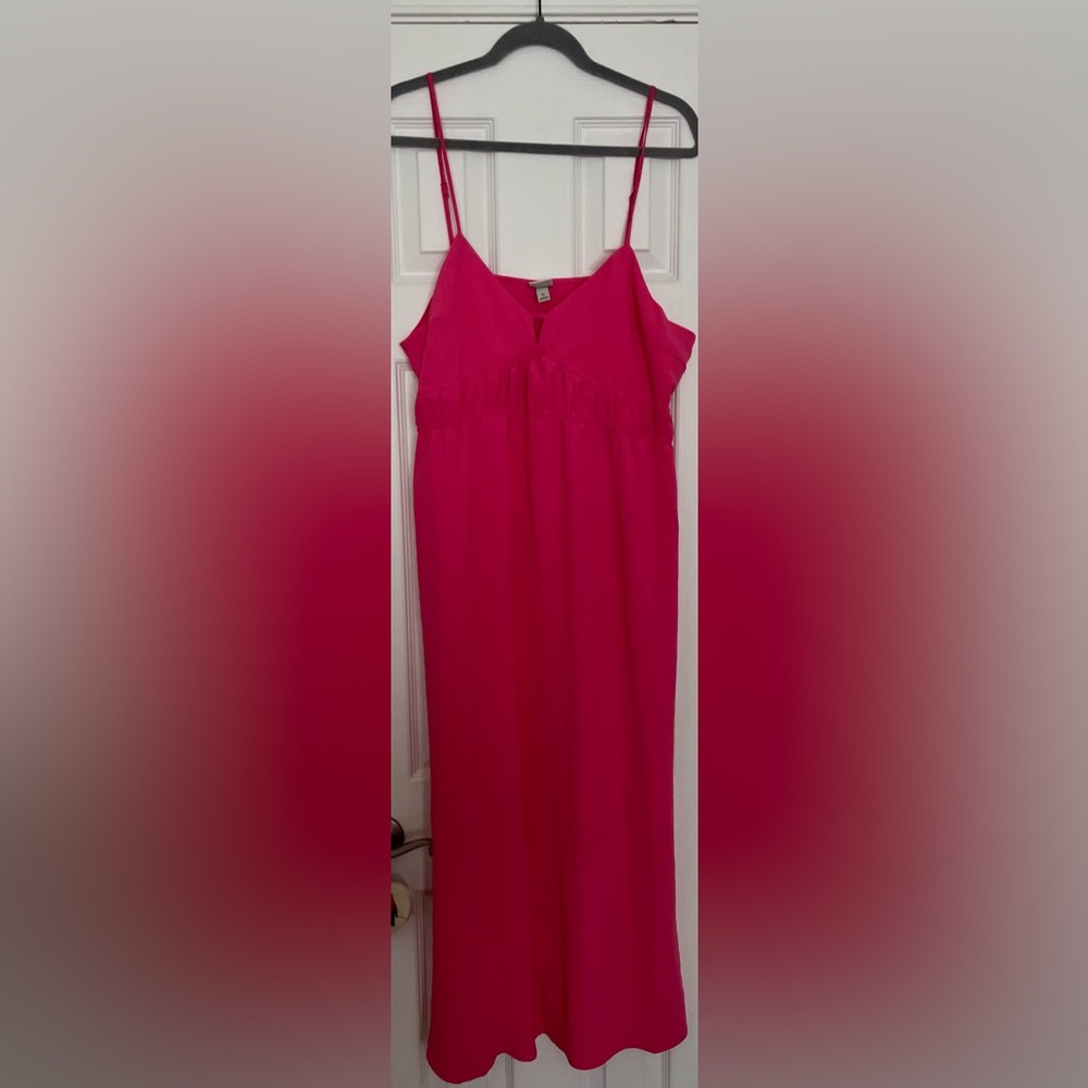 Pink Midi Dress